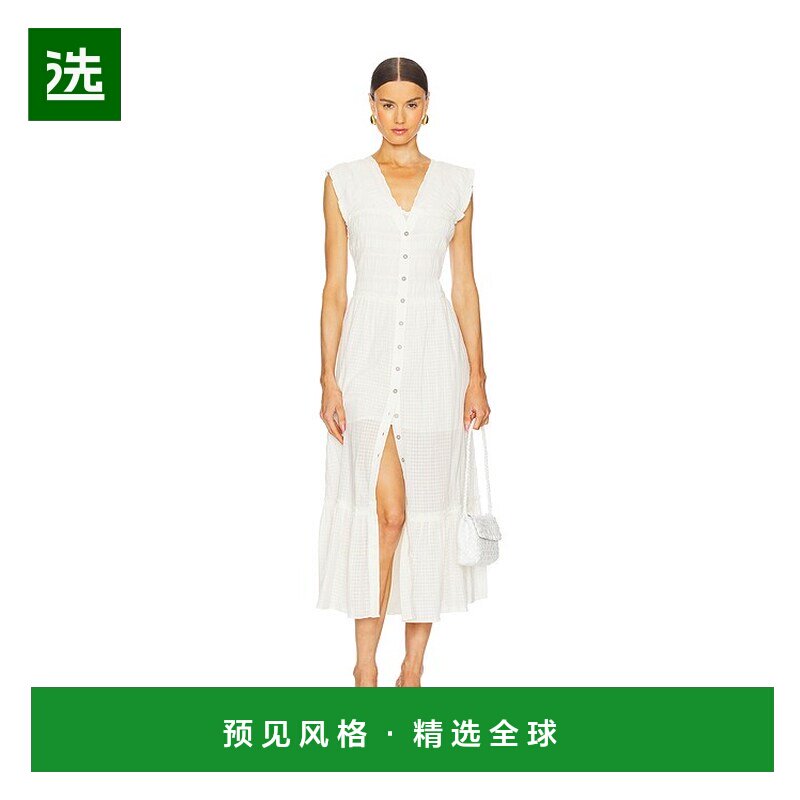 1h可退 香港直邮FreePeople自由人Desert Dazed女士中长连衣裙