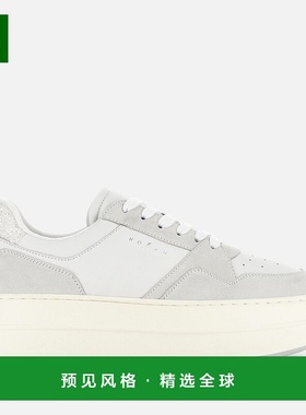 欧洲直邮Hogan Skyscraper灰白色运动鞋厚底网球鞋高帮