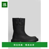 Camper 香港直邮CAMPER Pix AW2025 黑色 女士靴子 427382K400807