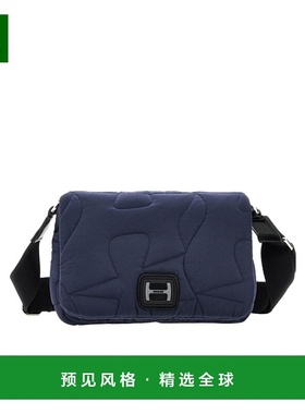 1h可退 香港直邮Hogan 女士 翻盖单肩包 KBW01LI1200SKT blue蓝色