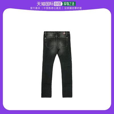 香港直邮MOSCHINO 男士黑色棉质牛仔裤 MQ26083-T7833-327W