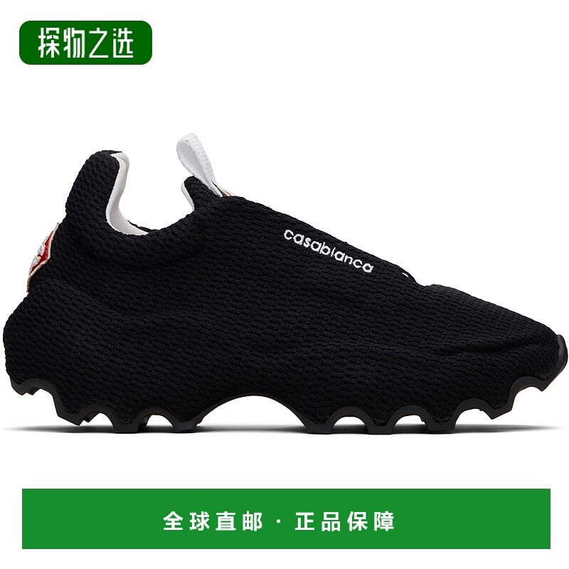 香港直邮Casablanca 男士 黑色 Arch 运动鞋 APF25SNK02302M