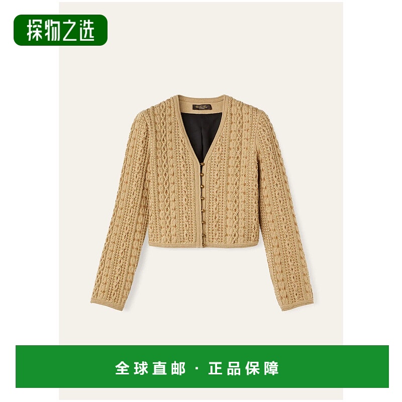 欧洲直邮LORO PIANA 25秋冬 FAO7287_20CM 女士 针织衫羊绒开衫
