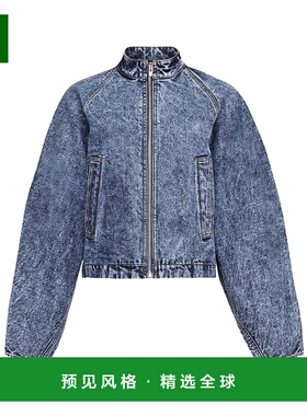 香港直邮Alaia 长袖牛仔外套 AA9V03826T535