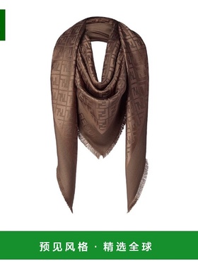 香港直邮Fendi FF披肩 FXT069AJW7羊毛真丝