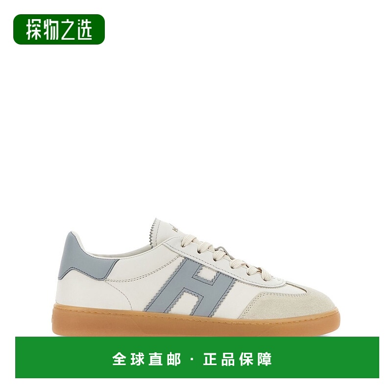 1h可退 香港直邮Hogan 女士 圆头运动鞋 HXW6470FB60QDA white白