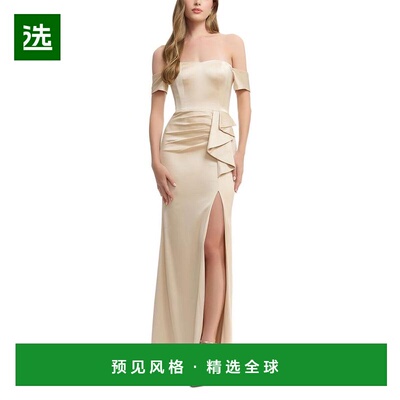1h可退 【美国直邮】dress the population 女士 连衣裙长裙