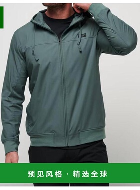 1h可退 【美国直邮】travis mathew 男士 帽衫运动夹克衫长袖外套