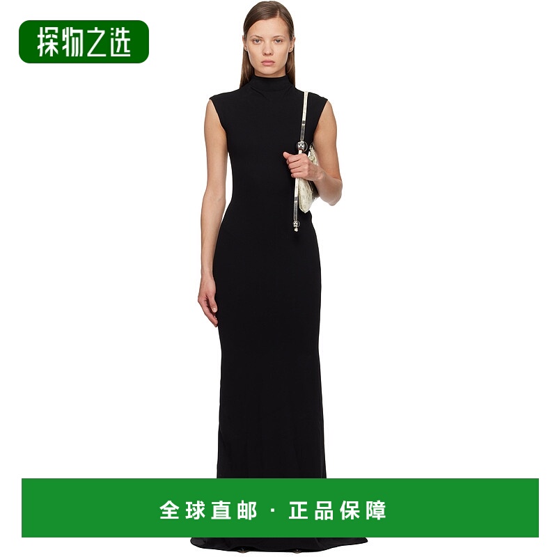 香港直邮Jacquemus 女士 黑色 The Alba 连衣裙 25HDRW00674AW004