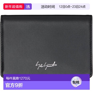 1h可退 香港直邮Yohji Yamamoto 山本耀司 男士 黑色卡包 DAA9479