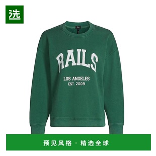 1h可退 【美国直邮】Rails Anniversary Logo 女士圆领运动衫 100