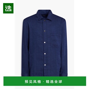 1h可退 香港直邮Frescobol Carioca 男士 Diego 亚麻棉混纺衬衫式