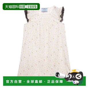 香港直郵Prada P3P3217MLSOOO 方領連衣裙