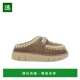 女士拖鞋 MUFW531001AELGRYGREY AW2024 香港直邮MOU 花色 圆头穆