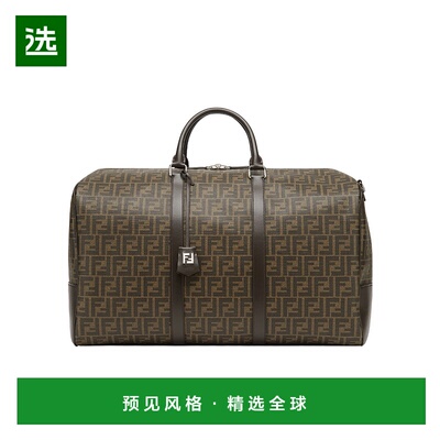 香港直邮Fendi 大号FF徽标旅行袋 7VV162AFCB手提包