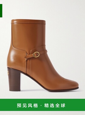 香港直邮valentino 华伦天奴 女士 80 皮质短靴 6W2S0LR0ZJM