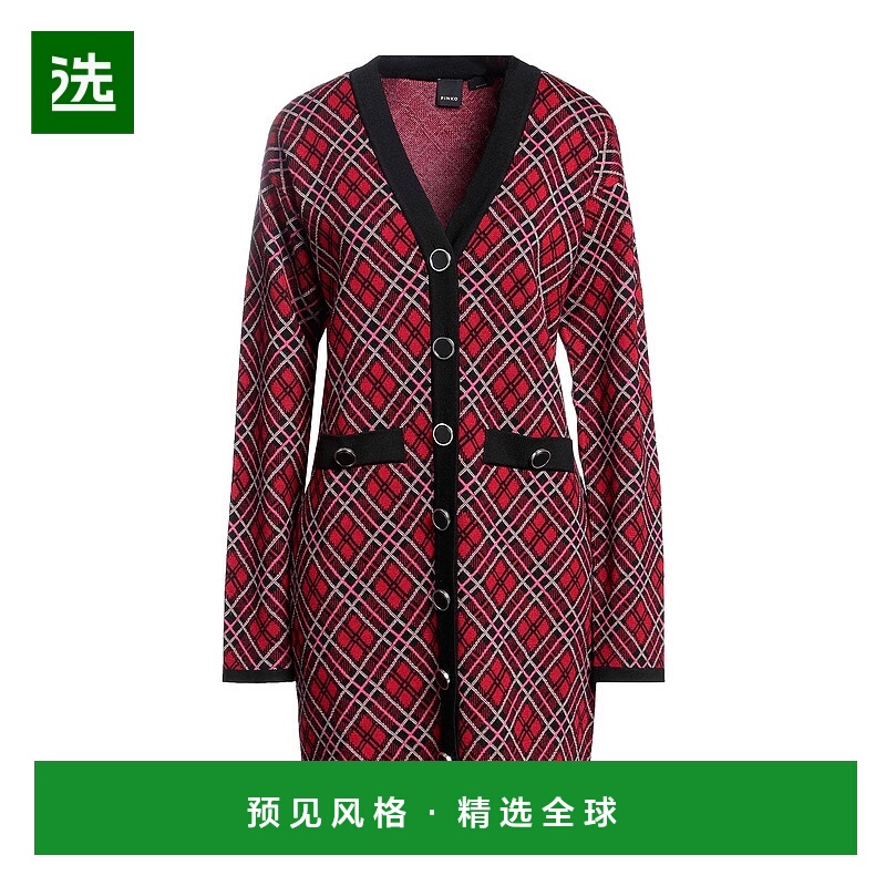 香港直邮Pinko 品高 女士 Office 连衣裙 red红色 舒适时尚