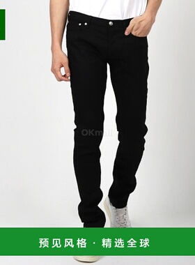 韩国直邮A.P.C  日本制黑色弹性牛仔裤货号 COZZS M09047 LZZ