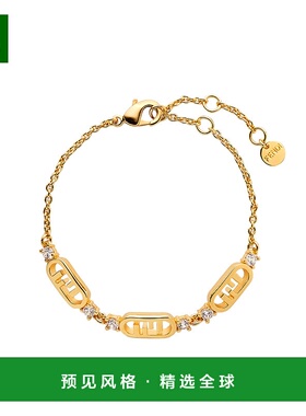 香港直邮Fendi 芬迪 女士 O` 转锁手链 8AL183ATEP