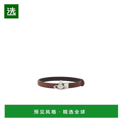 1h可退 香港直邮Vivienne Westwood Orb Buckle腰带 82010079WL00