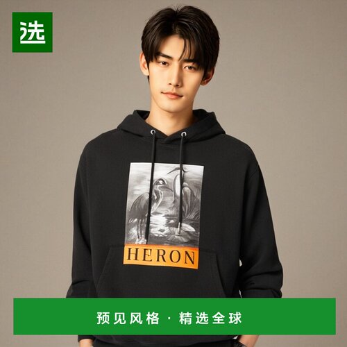 香港直邮Heron Preston 徽标套头卫衣 HMBB024C99JER003
