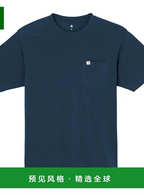 1h可退 香港直邮mont-bell 男士T恤 2104801NV CO 深蓝色 KAMICO