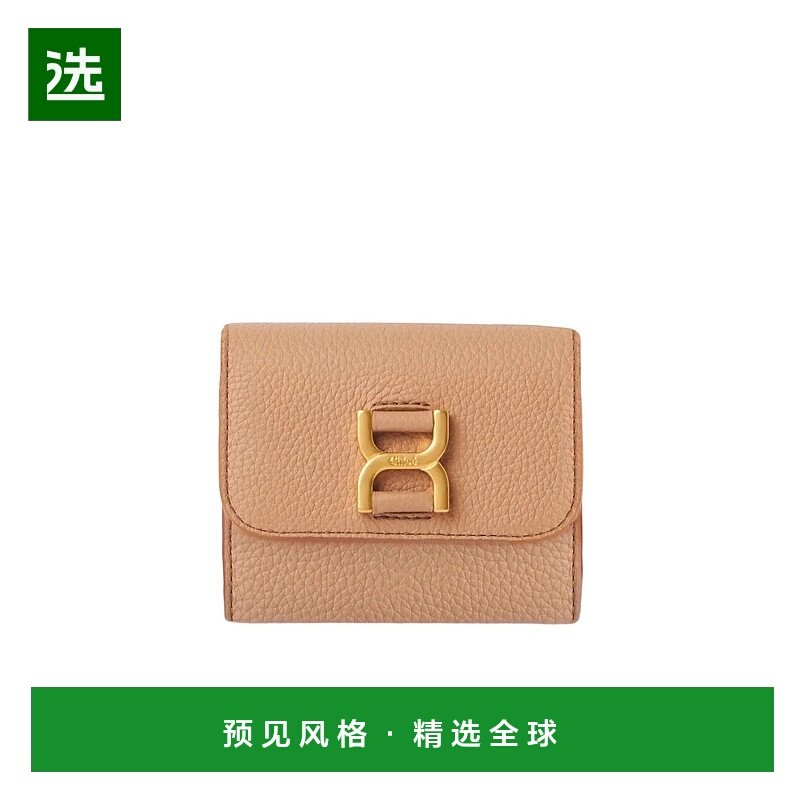 香港直邮Chloe Marcie 小号三折钱包 C23AP099I31