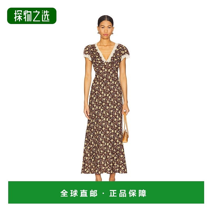 1h可退 香港直邮RIXO 女士 Clarice 连衣裙 0100176232506745