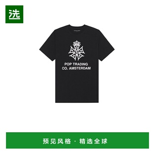 1h可退 香港直邮POP TRADING COMPANY 男士 Four Days T恤 POPSS2
