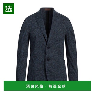 1h可退 香港直邮Corneliani 克莱利亚尼 男士 西装外套 blue蓝色