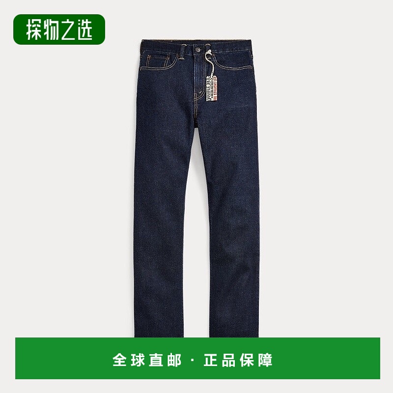 自营欧洲直邮RalphLauren拉夫劳伦 RRL牛仔裤直筒漂洗直筒裤