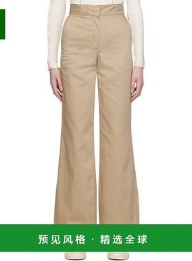 1h可退 香港直邮Palm Angels 棕榈天使 女士 米色 Reversed Waist