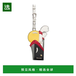 香港直邮Prada 字母细节名牌挂件单肩包斜挎包包挂 2EN0442A3Q