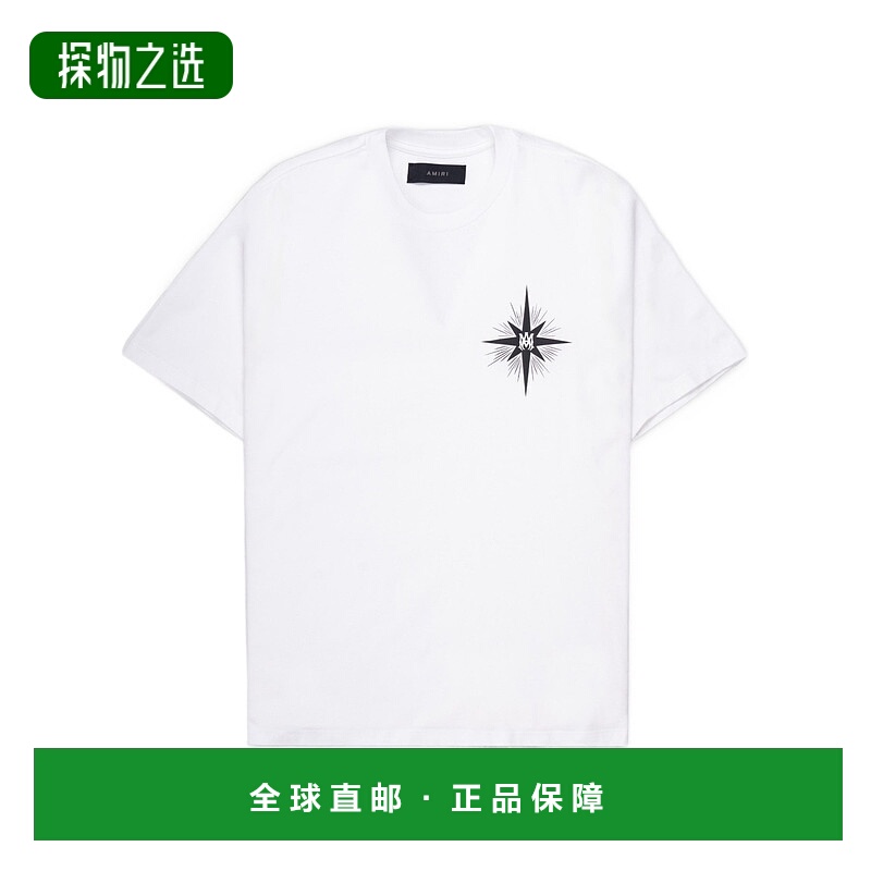 香港直邮Amiri 短袖T恤 AMJYTE1171百搭舒适减龄流行穿搭高级感