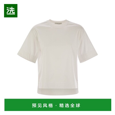 香港直邮MaxMara 麦斯玛拉 女士 Estella 圓領短袖 T 卹 25119410