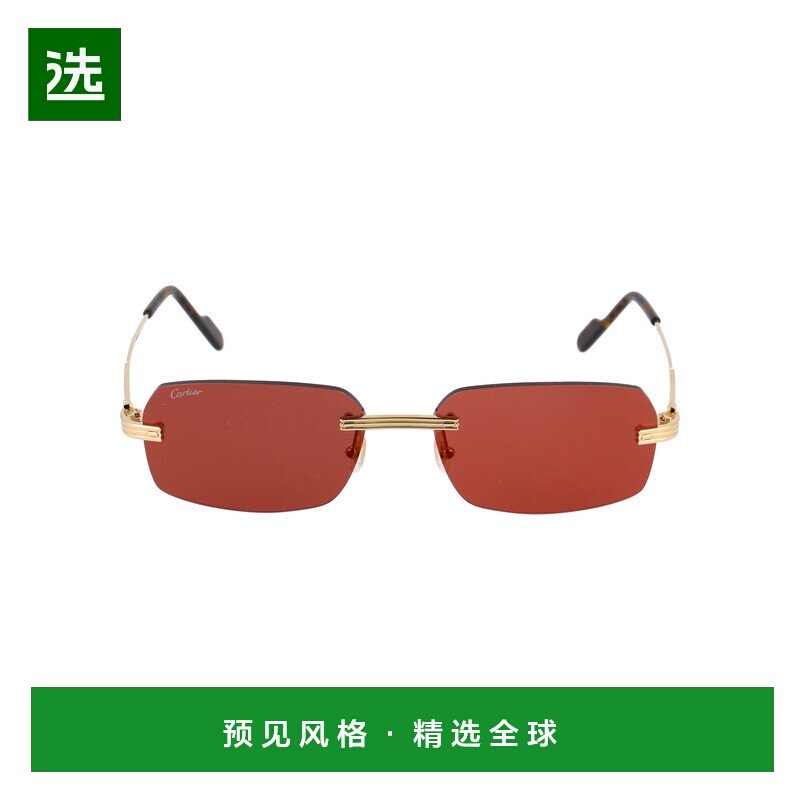 【99新未使用】香港直邮CARTIER 男士太阳镜 CT0271S004 SS2025