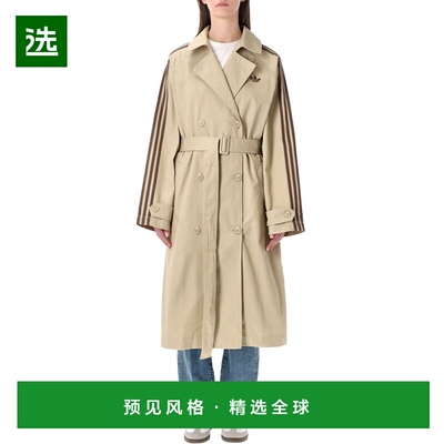香港直邮ADIDAS ORIGINALS 女士外套 KD3734CARDBEIGE SS2026