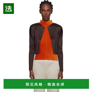 1h可退 香港直邮Pleats Please Issey Miyake 女士 棕色 Monthly