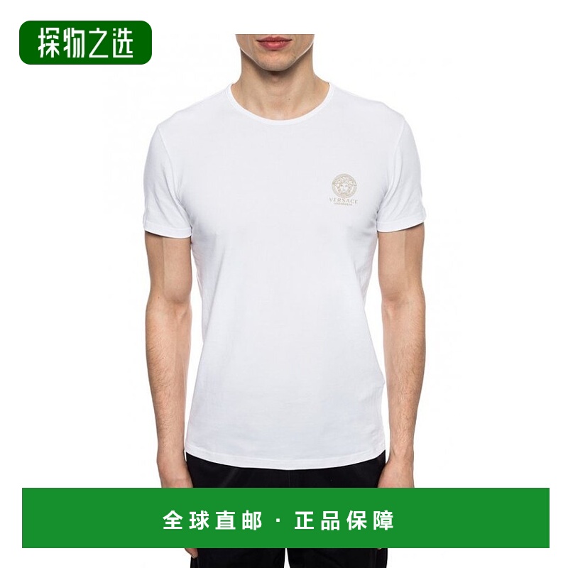 香港直邮Versace Medusa徽标短袖T恤范思哲 AUU01005A232741