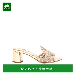 香港直邮LE SILLA 女士凉鞋 1303B050PLATINO AW2025 金色 Sandal
