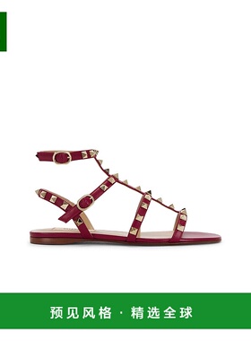 1h可退 香港直邮Valentino 华伦天奴 女士 铆钉凉鞋 7W2S0A05VOD