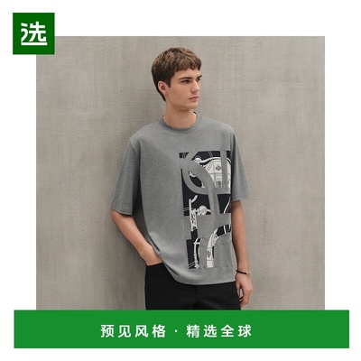1h可退 欧洲直邮HERMES 爱马仕 25秋冬 H567800HA77 男士 短袖T恤