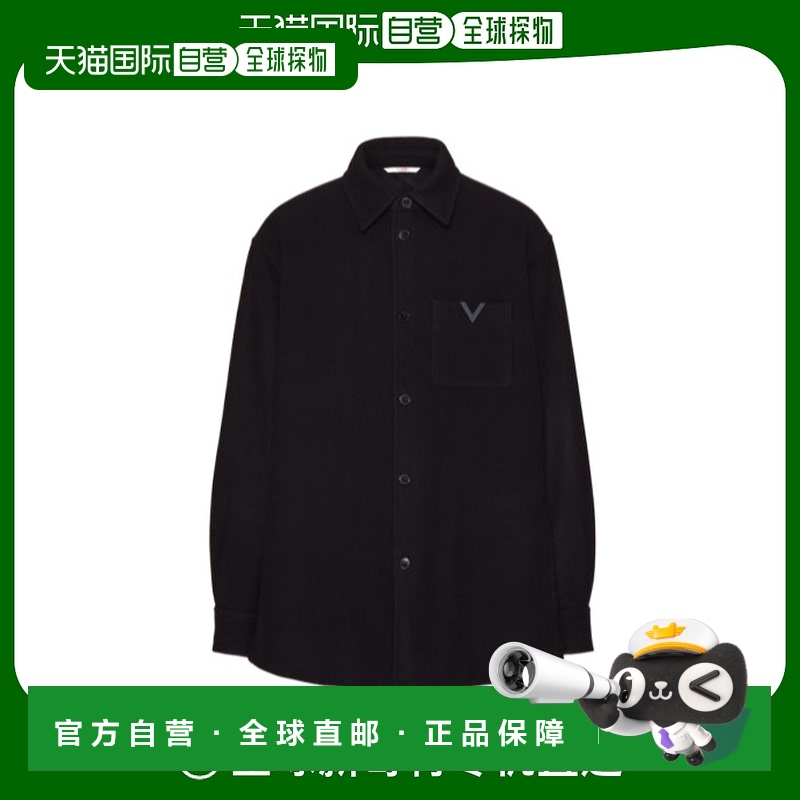 【99新未使用】香港直邮Valentino 翻领衬衫式休闲夹克 4V3CIO069