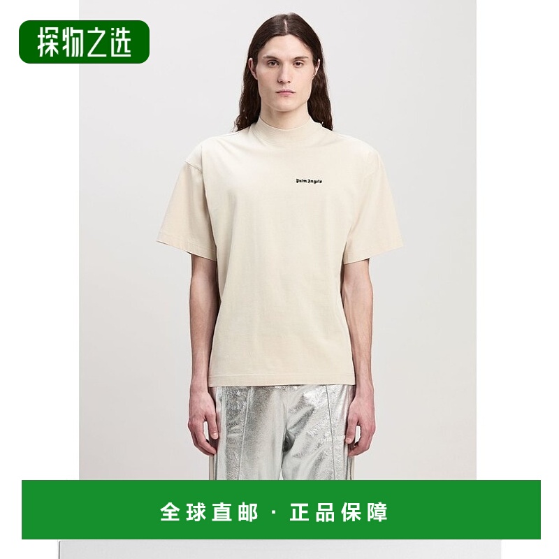 1h可退 欧洲直邮PALM ANGELS女士T恤刺绣女装上装PW2B001F24JER00