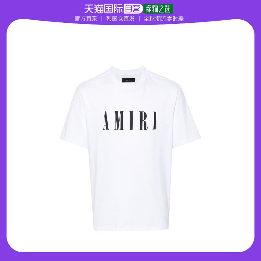 韩国直邮AMIRI24SS短袖T恤男AMJYTE1031WHITE