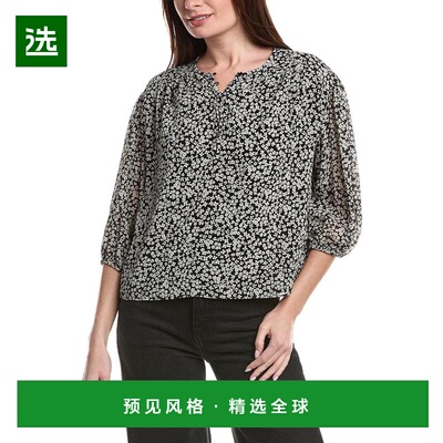 1h可退 【美国直邮】1.state 女士 衬衫泡泡袖