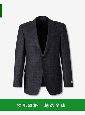 香港直邮Canali 男士西服套装 L12280R301 AW2025 深蓝色 Canali