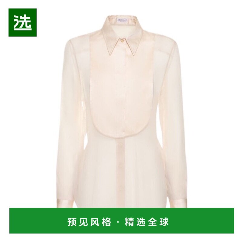 香港直邮Brunello Cucinelli 透明设计衬衫 78I-YOR001长袖