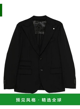 香港直邮L.B.M. 1911 男士夹克 54533022601 AW2025 黑色 Jacket