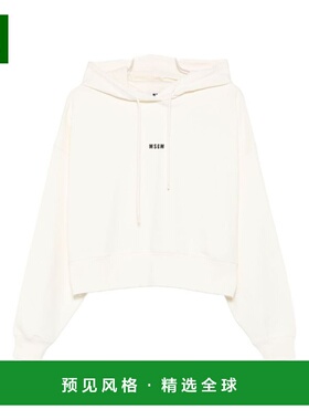 香港直邮MSGM 女士卫衣 2000MDM50930000002 AW2025 白色 Msgm Ma